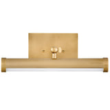 Regis Picture Light By Hinkley Small Heritage Brass Front View
