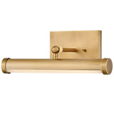 Regis Picture Light by Hinkley Small on Heritage Brass.