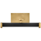 Regis Picture Light Small Off Heritage Brass Black By Hinkley