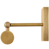 Regis Picture Light Large Heritage Brass By Hinkley Side View