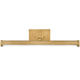 Regis Picture Light Medium Heritage Brass By Hinkley Front View