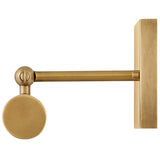 Regis Picture Light Medium Heritage Brass By Hinkley Side View