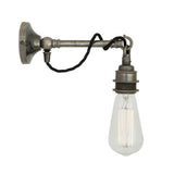 Rehau Wall Light - Antique Silver