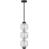Reig LED Convertible Pendant Black By Frederic Ramond