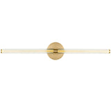 Reiya Round Vanity Light Medium Hand Rubbed Antique Brass By Visual Comfort Main View 2
