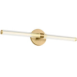 Reiya Round Vanity Light Small Hand Rubbed Antique Brass By Visual Comfort Main View 1