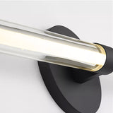 Reiya Round Vanity Light Small Nightshade Black By Visual Comfort Detailed View 1