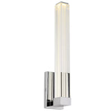 Reiya Square 13 Wall Sconce Chrome By Visual Comfort Main View 1