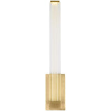 Reiya Square 13 Wall Sconce Hand Rubbed Antique Brass By Visual Comfort Main View 2