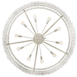 Rene Drum Chandelier Extra Large Glacial By Frederic Ramond Detailed View