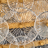 Rene Drum Chandelier Medium Distressed Brass By Frederic Ramond Detailed View