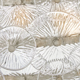Rene Drum Chandelier Medium Glacial By Frederic Ramond Detailed View