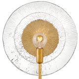 Rene Wall Sconce Distressed Brass By Frederic Ramond - Front View