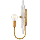 Rene Wall Sconce Distressed Brass By Frederic Ramond - Side View1