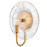 Rene Wall Sconce Distressed Brass By Frederic Ramond - Side View