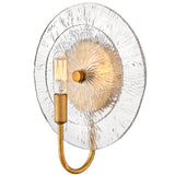 Rene Wall Sconce Distressed Brass By Frederic Ramond - Wth Light
