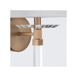 Renee Sconce 10'' Aged Brass