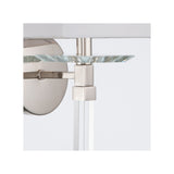 Renee Sconce 10'' Polished Nickel