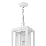 Republic Hanging Lantern - Textured White