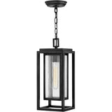 Republic Outdoor Lantern Black By Hinkley 2