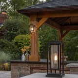 Republic_Outdoor_Wall_Lantern_12_Inch_Black_Bulb_By_Hinkley_Lifestyle_View_2