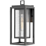 Republic Outdoor Wall Lantern 16 Inch Oil Rubbed Bronze Bulb By Hinkley 1