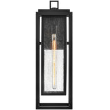 Republic Outdoor Wall Lantern 27 Inch Bulb Black By Hinkley