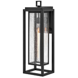 Republic Outdoor Wall Lantern 27 Inch Bulb Black By Hinkley