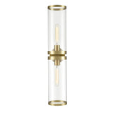 Revolve II Wall Sconce — 2, Natural Brass