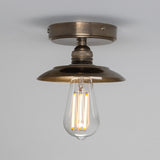 Reznor Flush Mount - Antique Silver