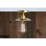 Reznor Flush Mount - Polished Brass