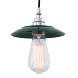 Reznor Pendant - Chrome / Racing Green
