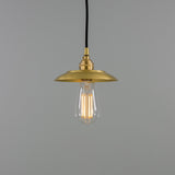 Reznor Pendant - Satin Brass