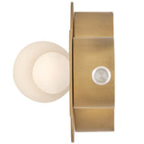 Rhea Vanity Light Medium By Heritage Brass By Hinkley - Side View
