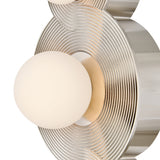 Rhea Vanity Light Medium By Polished Nickel By Hinkley - Detailed View