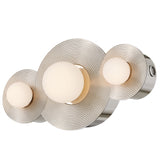 Rhea Vanity Light Medium By Polished Nickel By Hinkley - Side View
