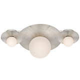 Rhea Vanity Light Small By Polished Nickel By Hinkley - Up View