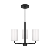 Rhett Chandelier Midnight Black Small By Generation Lighting