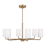 Rhett Chandelier Satin Bronze Large By Generation Lighting