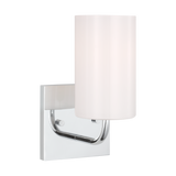 Rhett Small Vanity Light Chrome By Generation Lighting Side View