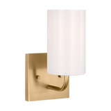 Rhett Small Vanity Light Satin Bronze By Generation Lighting Side View