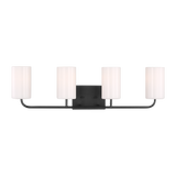 Rhett Vanity Light Midnight Black Extra Large By Generation Lighting