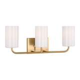 Rhett Vanity Light Satin Bronze Large By Generation Lighting Side View
