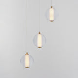 Rhythm 3 Light Pendant Gold By ET2 With Light