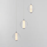 Rhythm 3 Light Pendant Polished Chrome By ET2 With Light