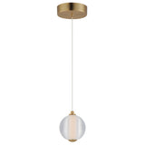 Rhythm LED Pendant Gold By ET2