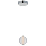 Rhythm LED Pendant Polished Chrome By ET2