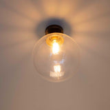 Riad Globe Ceiling Light Antique_Brass