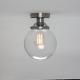 Riad Globe Ceiling Light Satin_Chrome