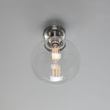 Riad Globe Ceiling Light Satin_Chrome